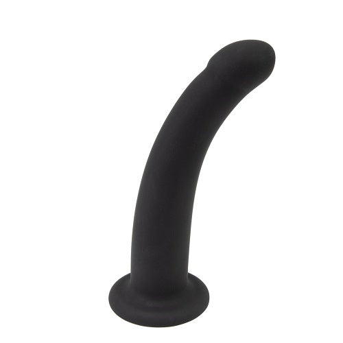 Loving Joy Curved 5 Inch Silicone Dildo with Suction Cup Adult Toys Direct