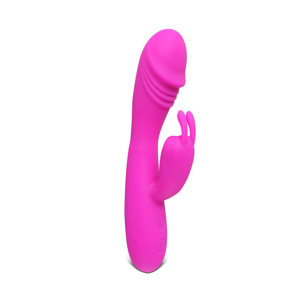 12 speed Rabbit Vibrator Pink|Product View|"Pink rabbit - product view"