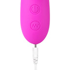 12 speed Rabbit Vibrator Pink|Control View|"Pink rabbit - controls"