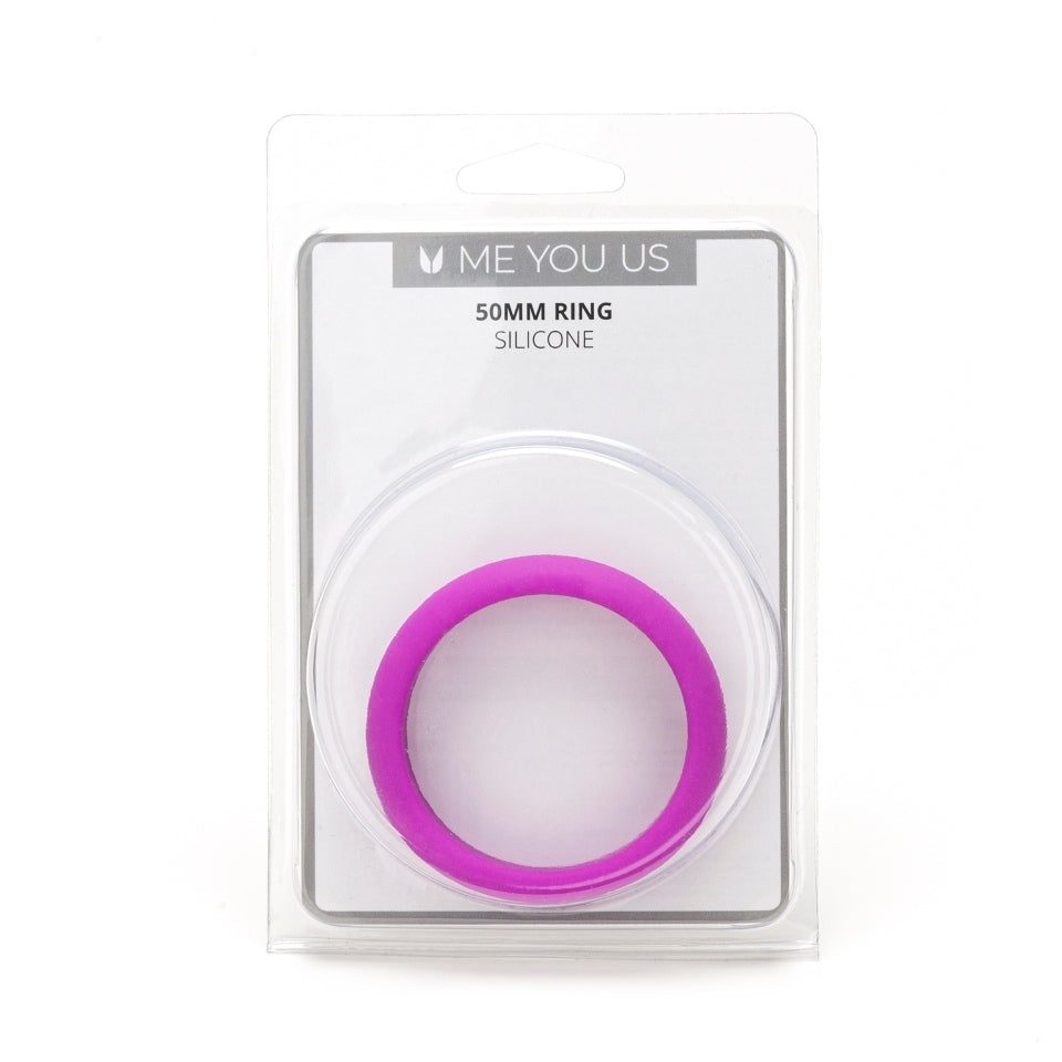 Me You Us Silicone 50mm Ring | Back View | "50mm silicone ring - back view"