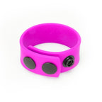 Me You Us Purple Silicone Cock Strap | Front View | "Purple cock strap - front view"