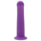 Me You Us 7 Inch Curved Silicone Dildo | Back View | "Curved silicone dildo - back view"
