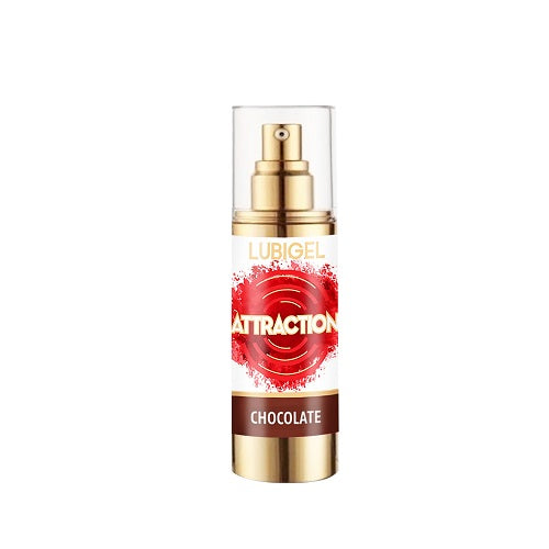 Mai Attraction Lubigel Liquid Vibrator Chocolate 30ml | Front View | "chocolate liquid vibrator - front view"