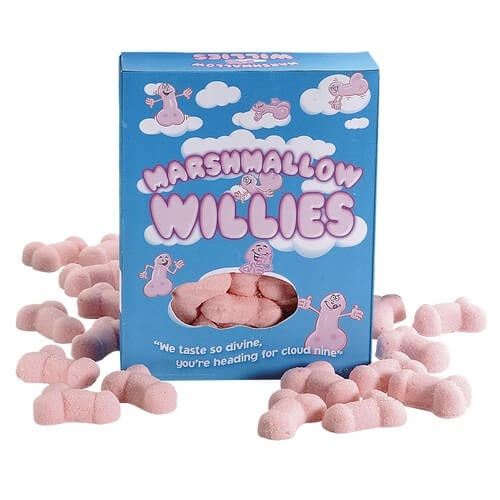 Marshmallow Willies | Front View | Novelty marshmallow treats