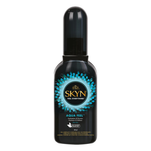Mates-SKYN-Aqua-Feel-Water-Based-Lubricant-80ml|Front|"premium water based lubricant - front view"