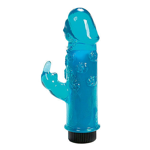 Mini Rabbit-blue | Front View | Compact rabbit vibrator