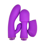 Loving Joy DUA Interchangeable Vibrator | Package View | Complete package display