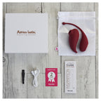 Adrien-Lastic-Inspiration-Clitoral-Suction-Stimulator-And-Vibrating-Egg|Side|"ergonomic design showing both stimulator and egg - side view"