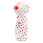 Loving Joy 2 in 1 Suction Vibrator Polka Dot | Detail View | "close up of polka dot texture - detail view"