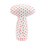 Loving Joy 2 in 1 Suction Vibrator Polka Dot | Side View | "dual function stimulator shown from side - side view"