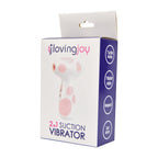 Loving Joy 2 in 1 Suction Vibrator Jumbo Dot | Package Back View | "product packaging back - package back view"