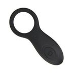 Loving Joy Halo | Angle View | "black silicone cock ring showing different angle - angle view"