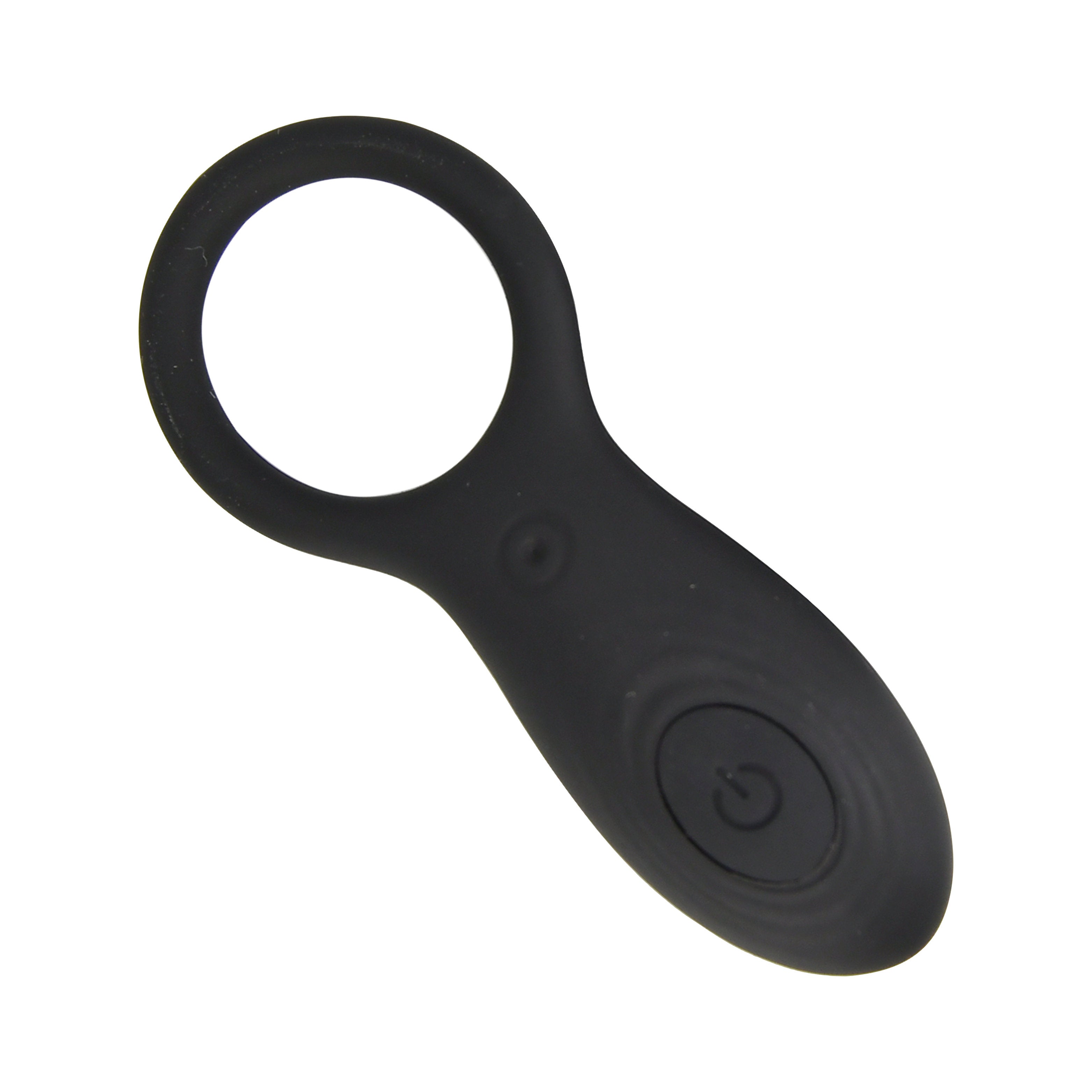 Loving Joy Halo | Angle View | "black silicone cock ring showing different angle - angle view"