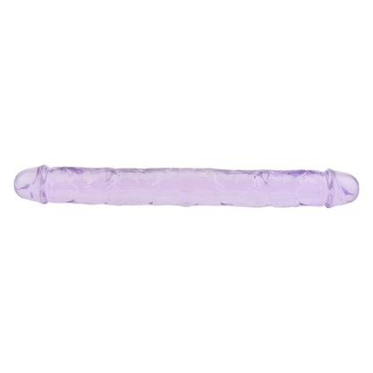 Loving Joy 12 Inch Double Dildo Purple | Side View | "long purple double dildo - side view"