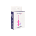 Loving Joy Remote Controlled Vibrating Kegel Balls | Side View | "remote control kegel balls - side view"