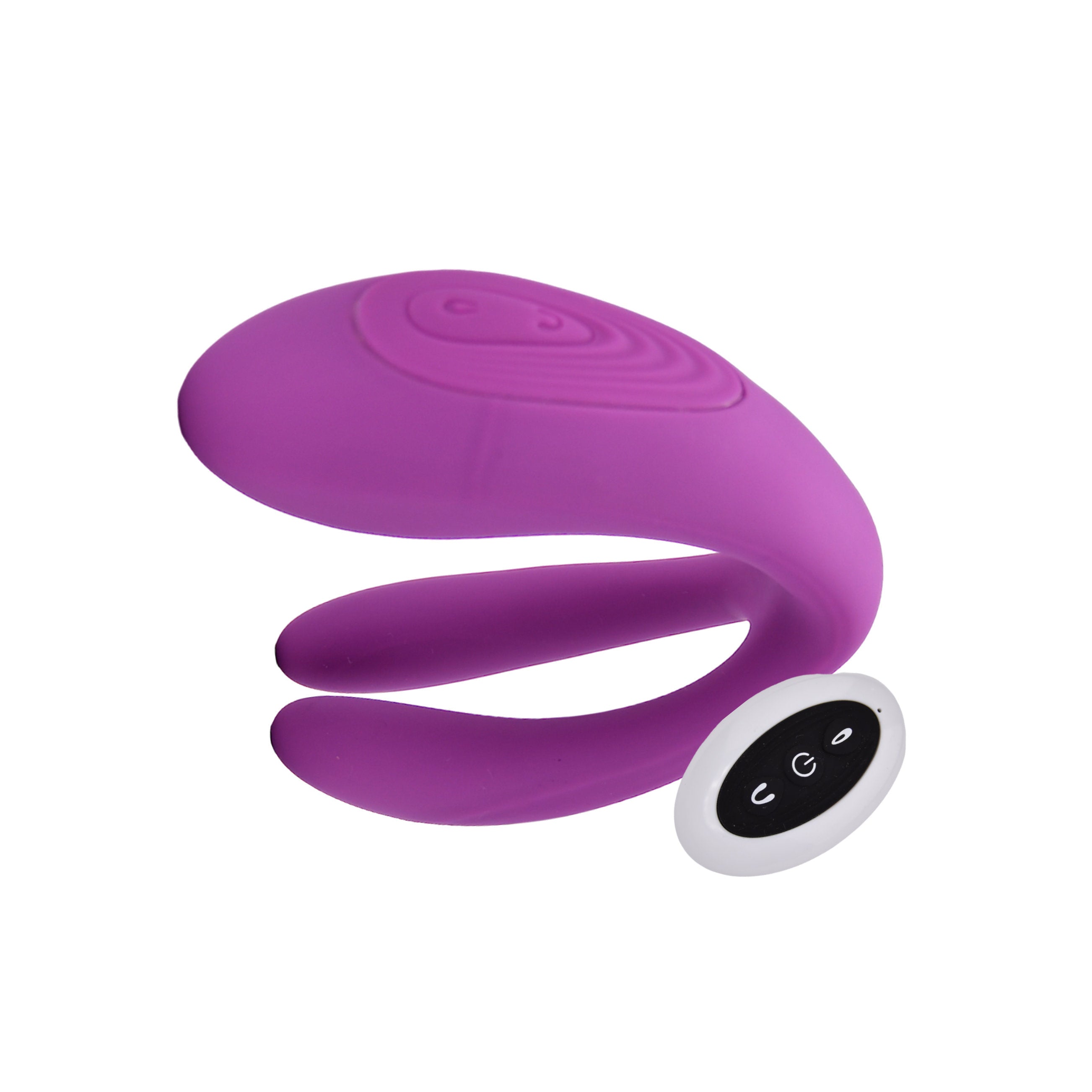 Loving Joy Duet Remote Control Couples Vibrator|Front View|"Remote control couples vibrator - front view"