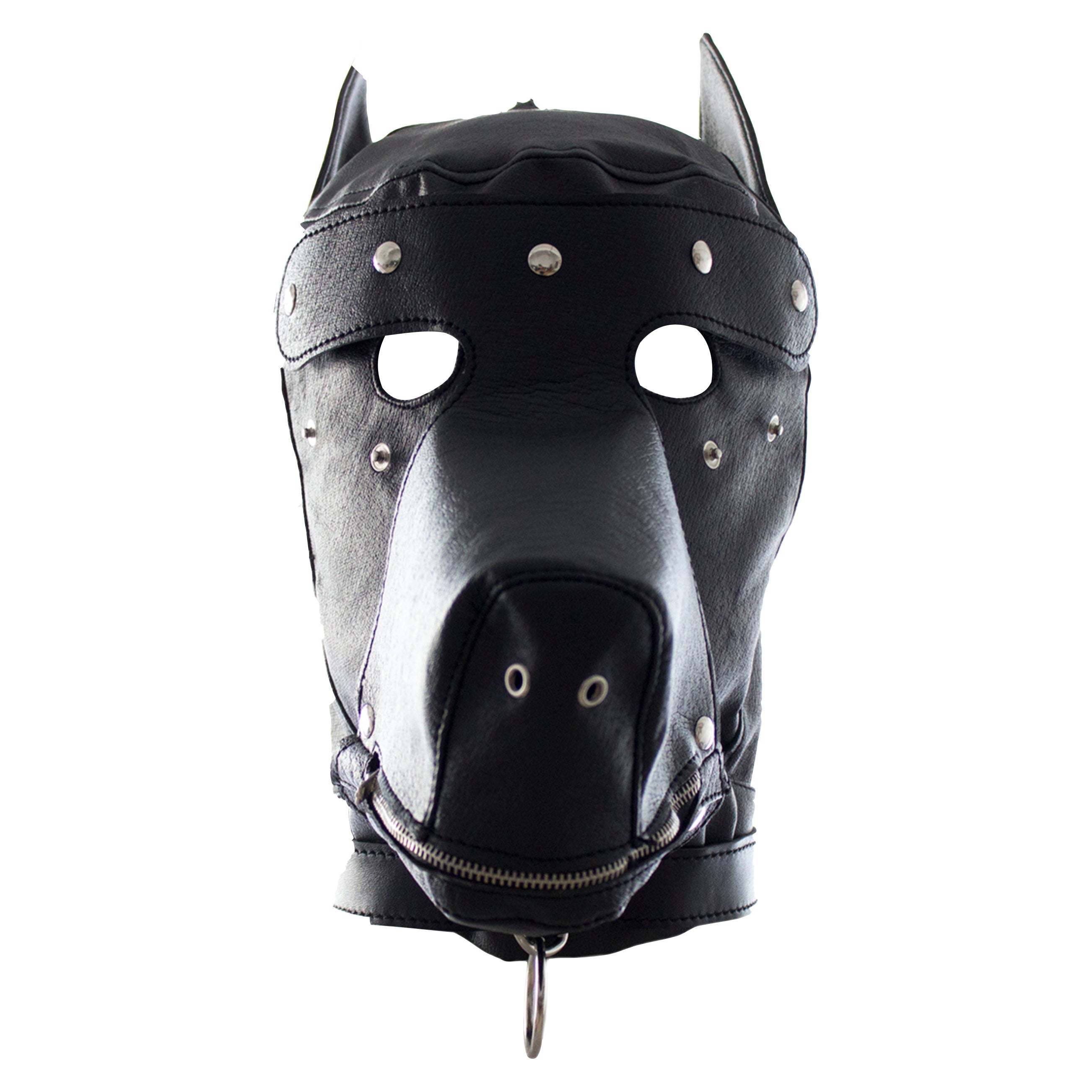 Bound to Please Dog Mask|Side View|"dog mask - side view"
