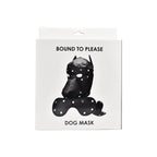 Bound to Please Dog Mask|Detail View|"dog mask - detail view"
