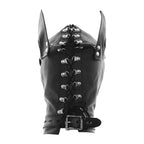 Bound to Please Dog Mask|Back View|"dog mask - back view"