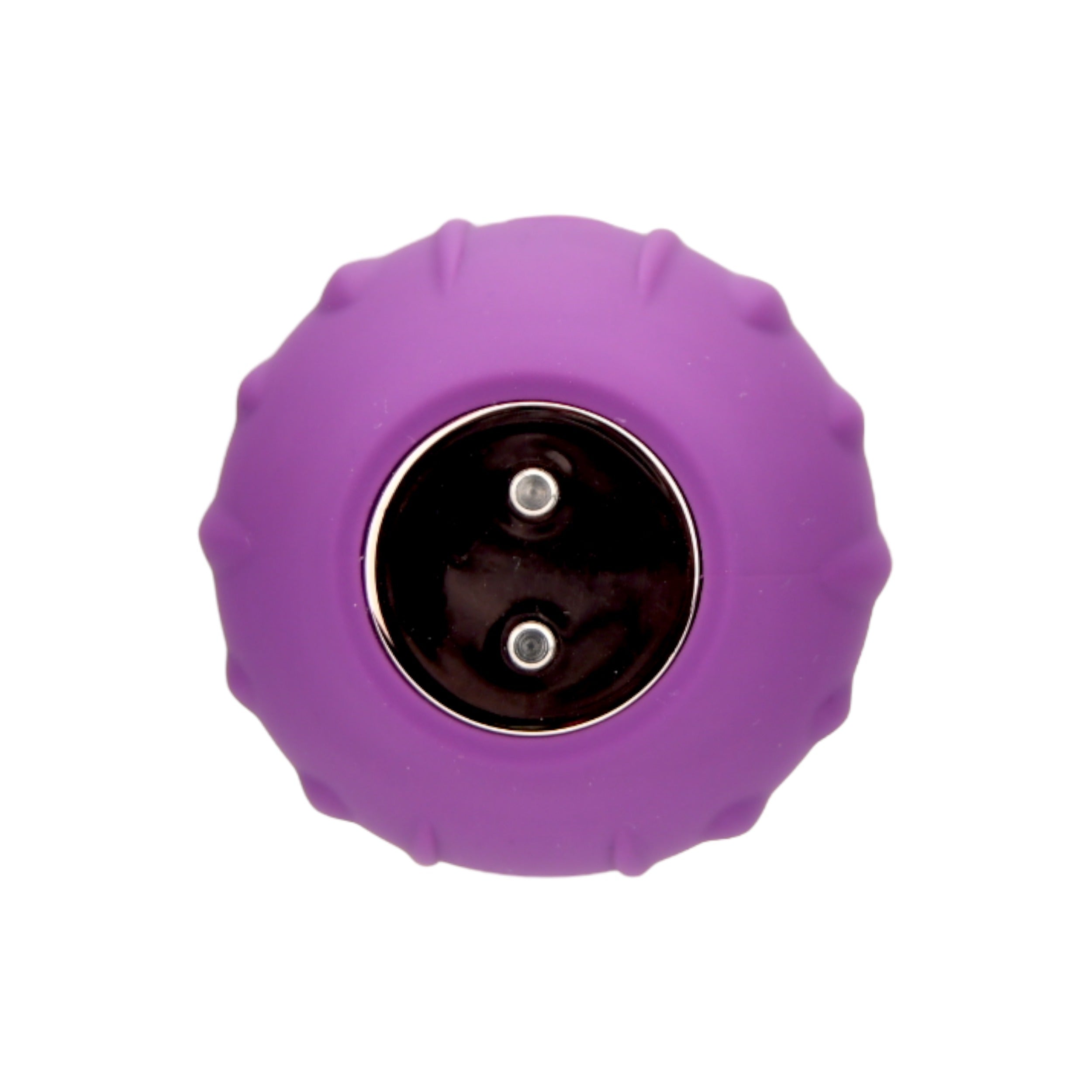 Loving Joy Rose Licking Clitoral Vibrator Purple|Back View|"licking vibrator - back view"