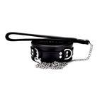 BOUND Leather Ankle Restraints|Front View|"leather ankle cuffs - front view"