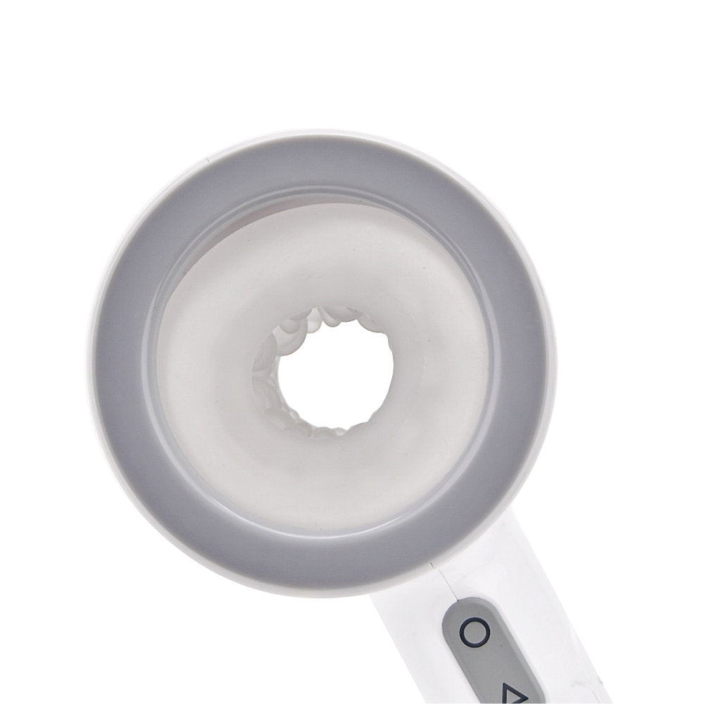 REV Thrusting and Vibrating Open Ended Male Masturbator