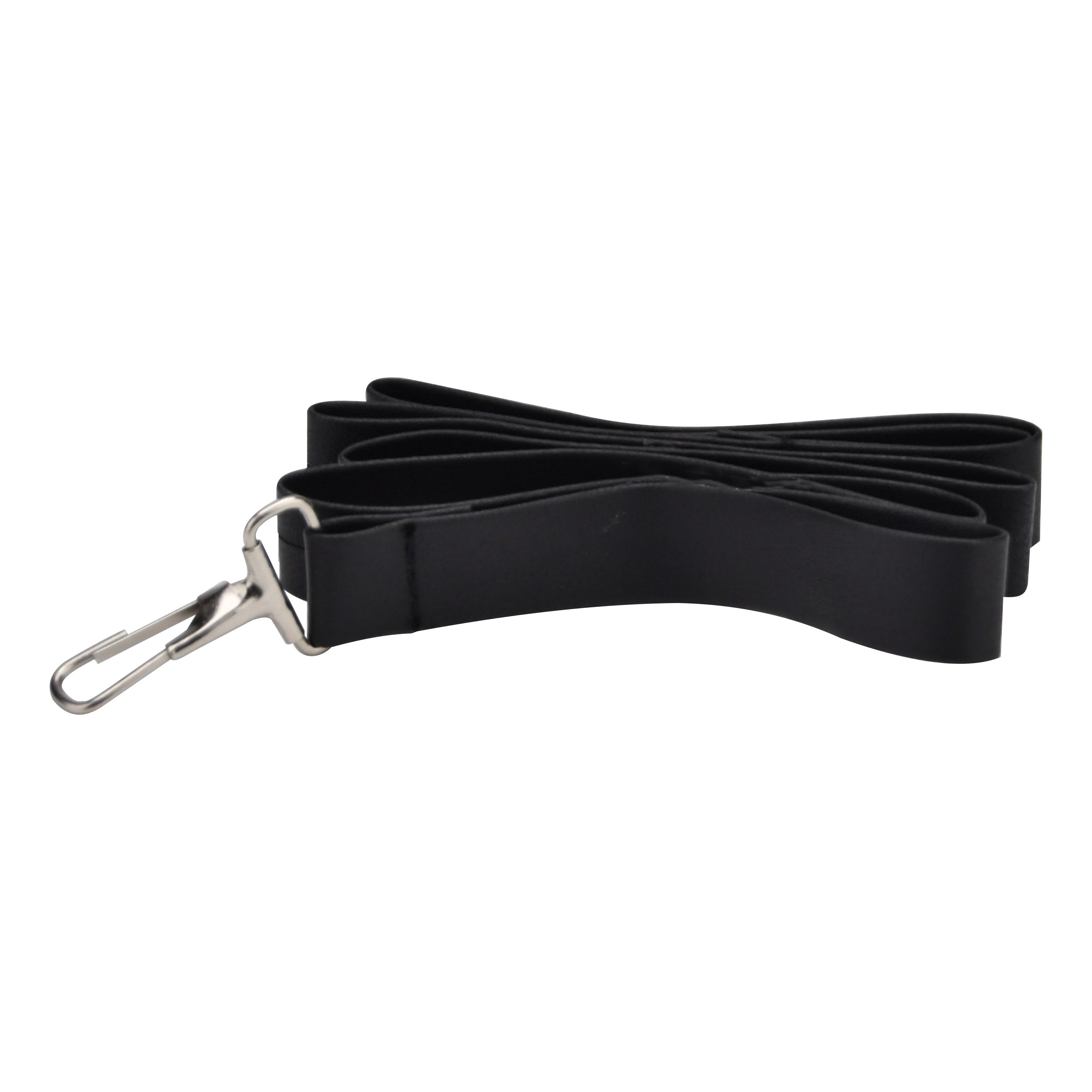 Bound to Play Beginner's Bondage Kit Black (8 Piece)|Side View|"black bondage kit ankle cuffs - side view"