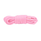 Bound to Play Beginner's Bondage Kit Pink (8 Piece)|Detail View|"pink bondage kit collar - detail view"