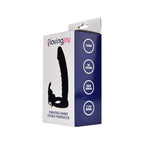 Loving Joy Double Fun Vibrating Rabbit Double Penetration Strap-On|Detail View|"rabbit double penetration strap on - detail view"