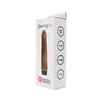 Loving Joy 8 inch Realistic Vibrator Brown