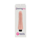 Loving Joy 9.5 inch Realistic Vibrator Vanilla