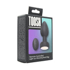 Toosh Remote Controlled Light Up Vibrating Butt Plug