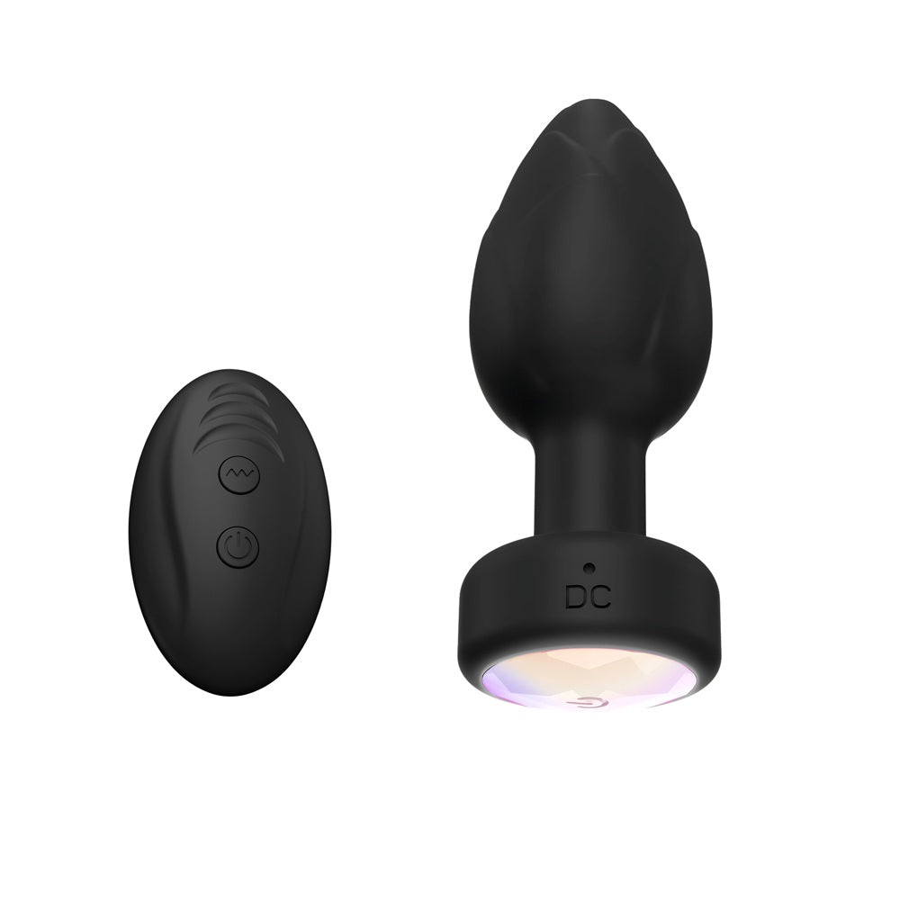 Toosh Remote Controlled Light Up Vibrating Butt Plug