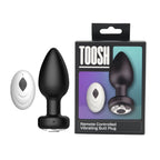 Toosh Remote Controlled Silicone Vibrating Butt Plug