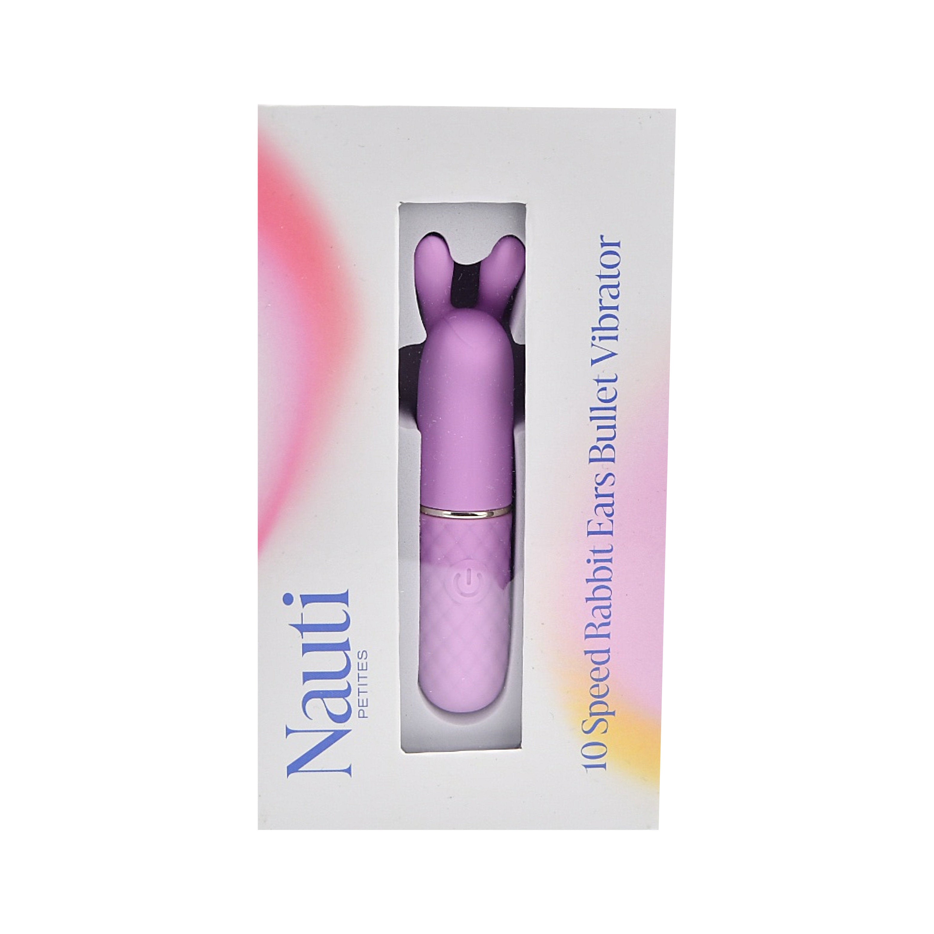 Nauti Petites 10 Speed Bullet Vibrator|Front View|"mini bullet vibrator - front view"