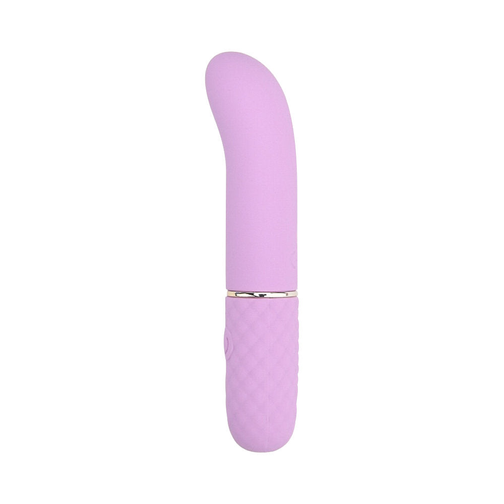 Nauti Petites 10 Speed Wand Vibrator|Front View|"mini wand vibrator - front view"