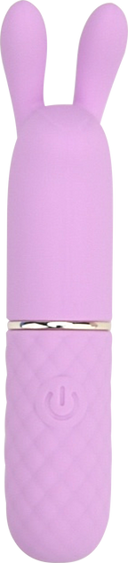 Nauti Petites 10 Speed Rabbit Ears Bullet Vibrator|Back View|"rabbit ears vibrator features - back view"