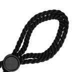 Ouch Adjustable Rope Hand Cuffs | Side View | "Adjustable rope restraints - side view"