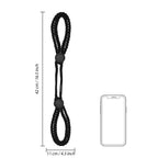 Ouch Adjustable Rope Hand Cuffs | Detail View | "Adjustable rope restraints - knot detail"