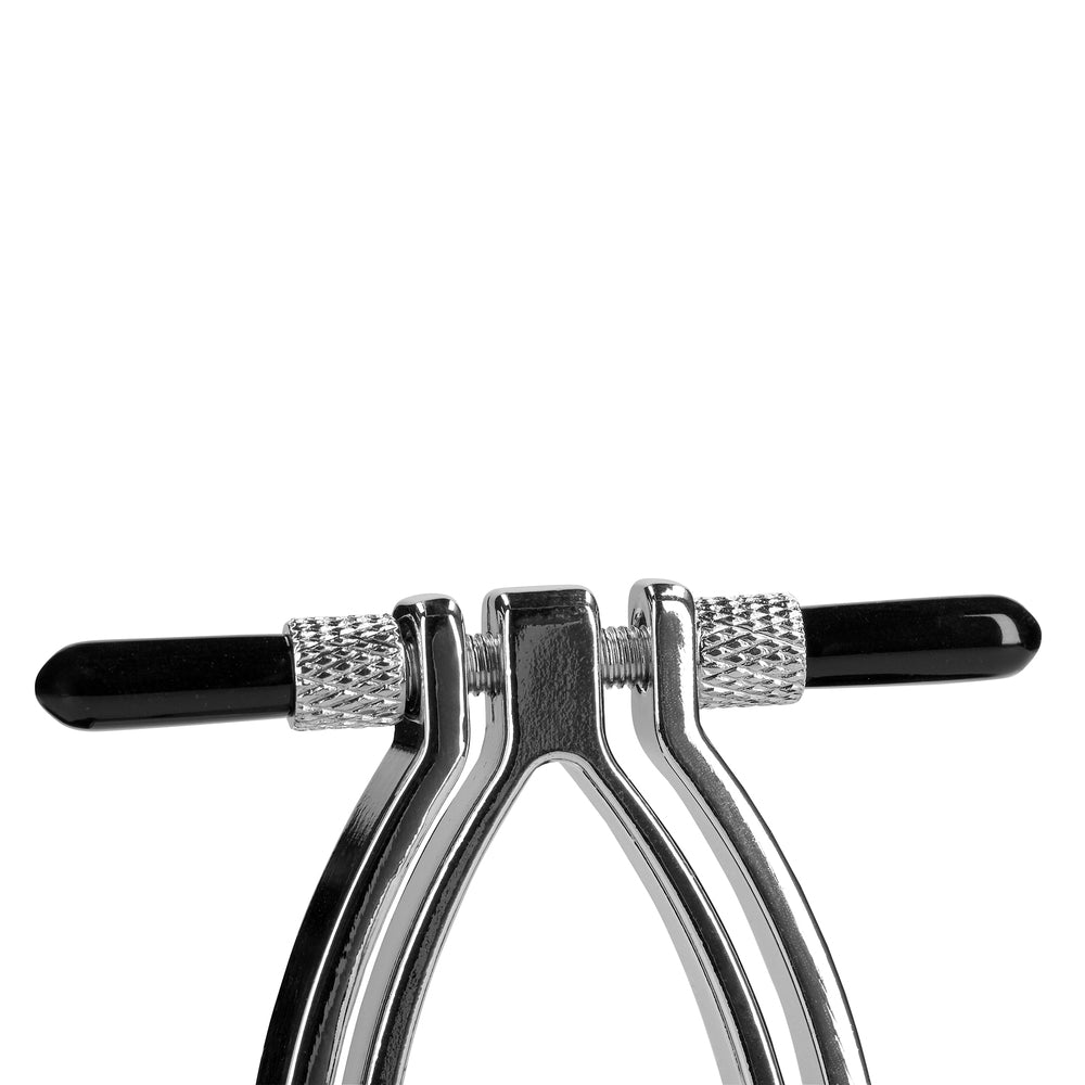 Ouch Adjustable Pussy Clamps|Usage View|"Adjustable clamps - usage guide"