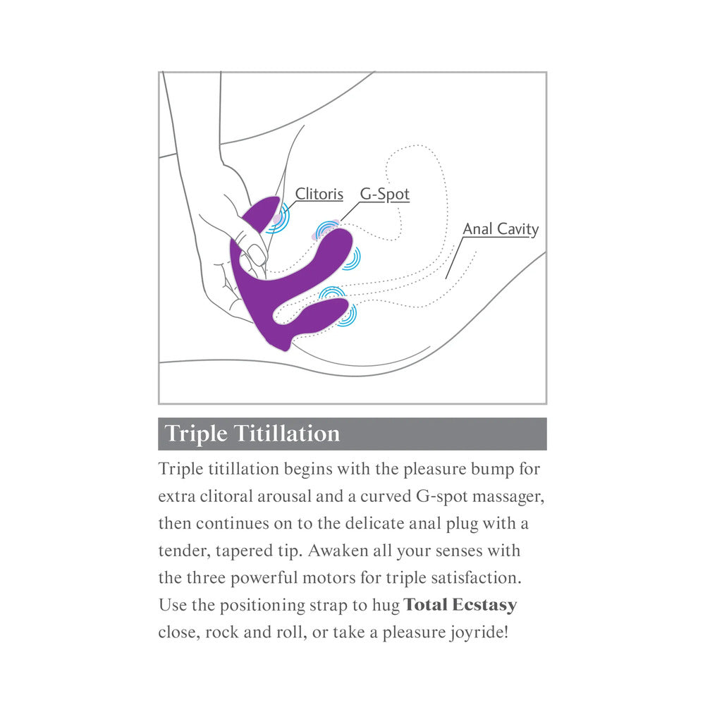 3Some Total Ecstasy Vibe|Detail View|"Total pleasure - detail view"
