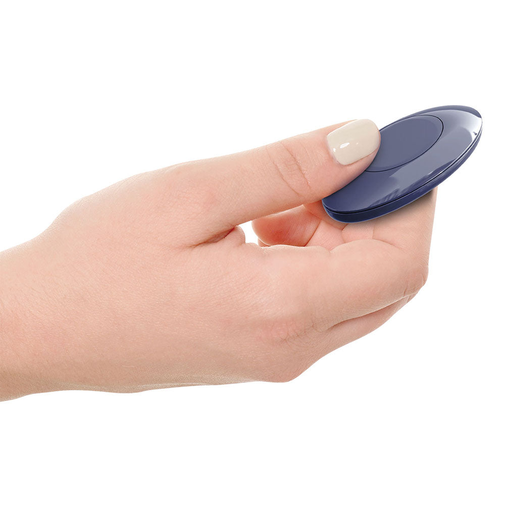 3Some Wall Banger Blue Remote Control PSpot Massager|Detail View|"P-spot massager - detail view"