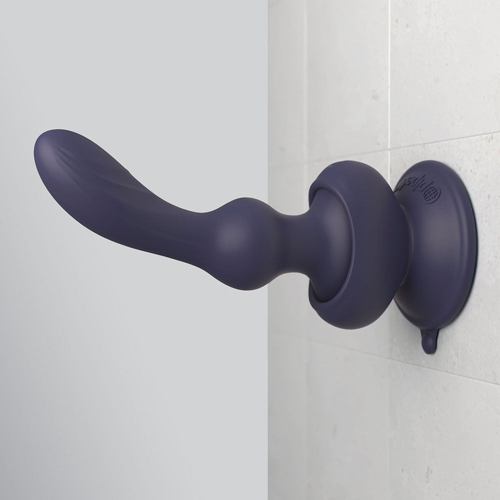 3Some Wall Banger Blue Remote Control PSpot Massager|Control View|"P-spot massager - controls"