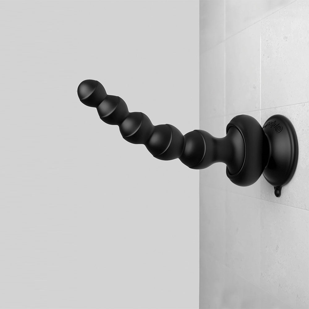 3Some Wall Banger Vibrating Anal Beads|Detail View|"Vibrating beads - detail view"