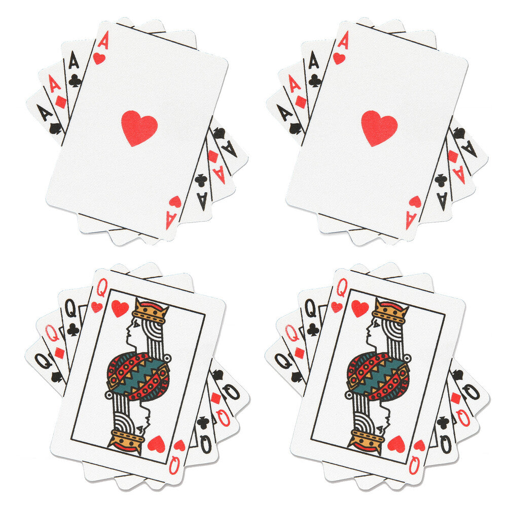 Peekaboo Pasties Queens and Aces | Front View | "Queens aces pasties - front view"