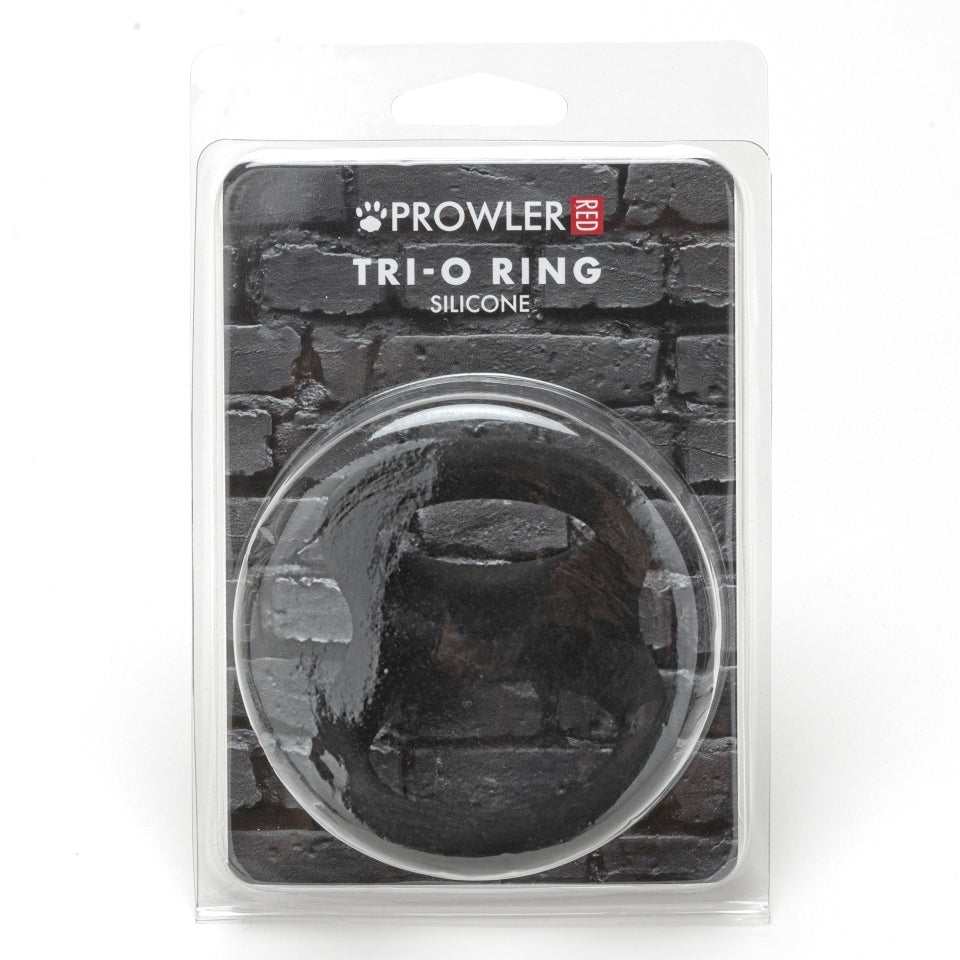Prowler Red Tri O Silicone Ring | Back View | "Tri o silicone ring - back view"