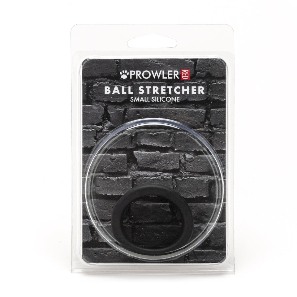 Prowler Red Small Silicone Ball Stretcher | Back View | "Small ball stretcher - back view"
