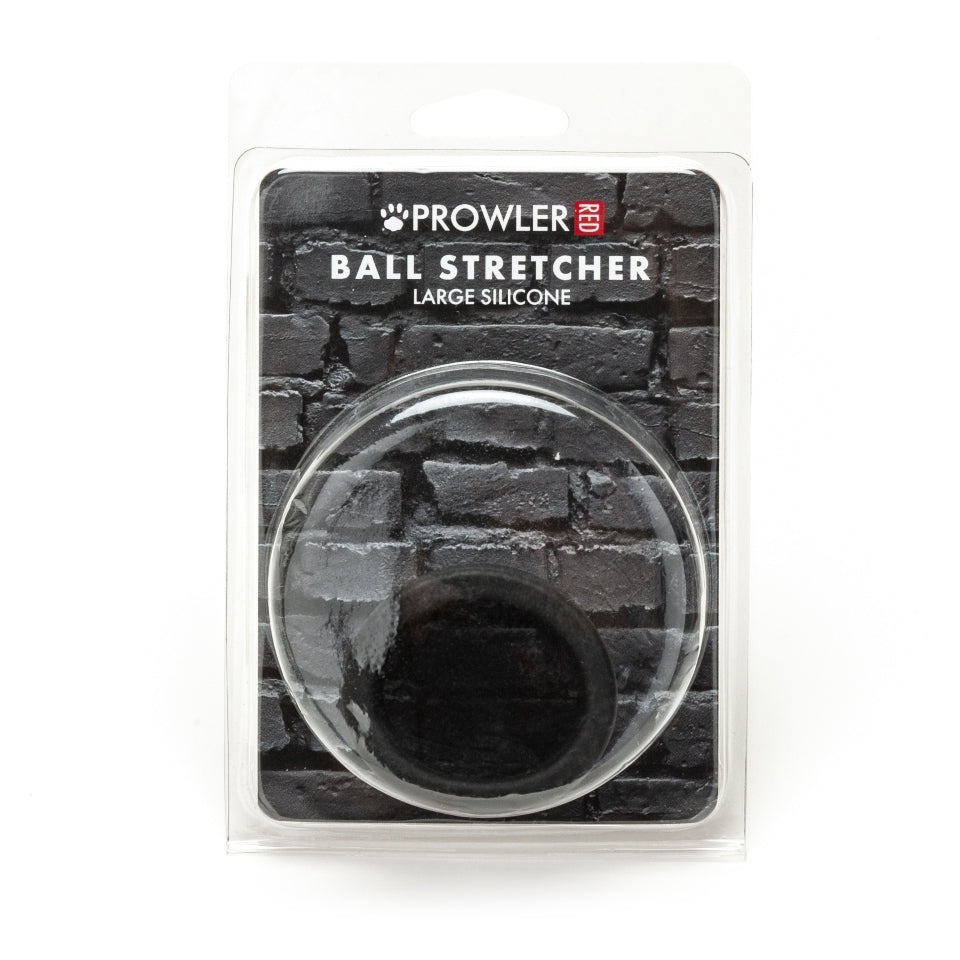 Prowler Red Large Silicone Ball Stretcher | Back View | "Large ball stretcher - back view"