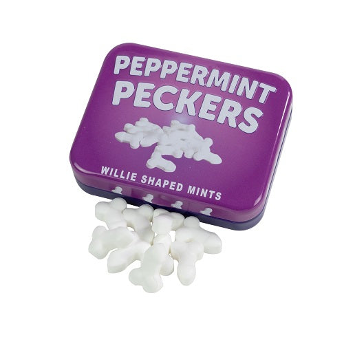 Peppermint-Peckers|Front|"novelty peppermint candy in adult design - front view"