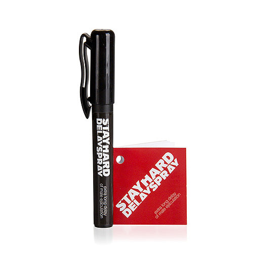 PharmQuests Stay Hard Delay Spray | Front View | Long lasting delay spray